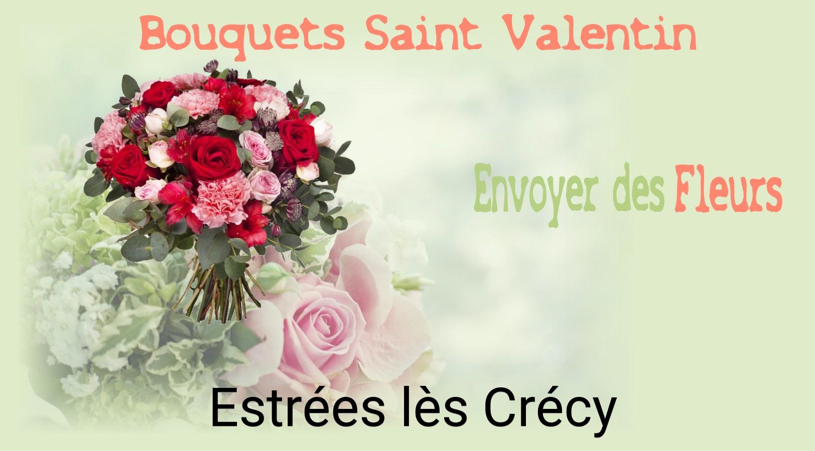 Roses de Saint-Valentin livrées à Estrées-lès-Crécy